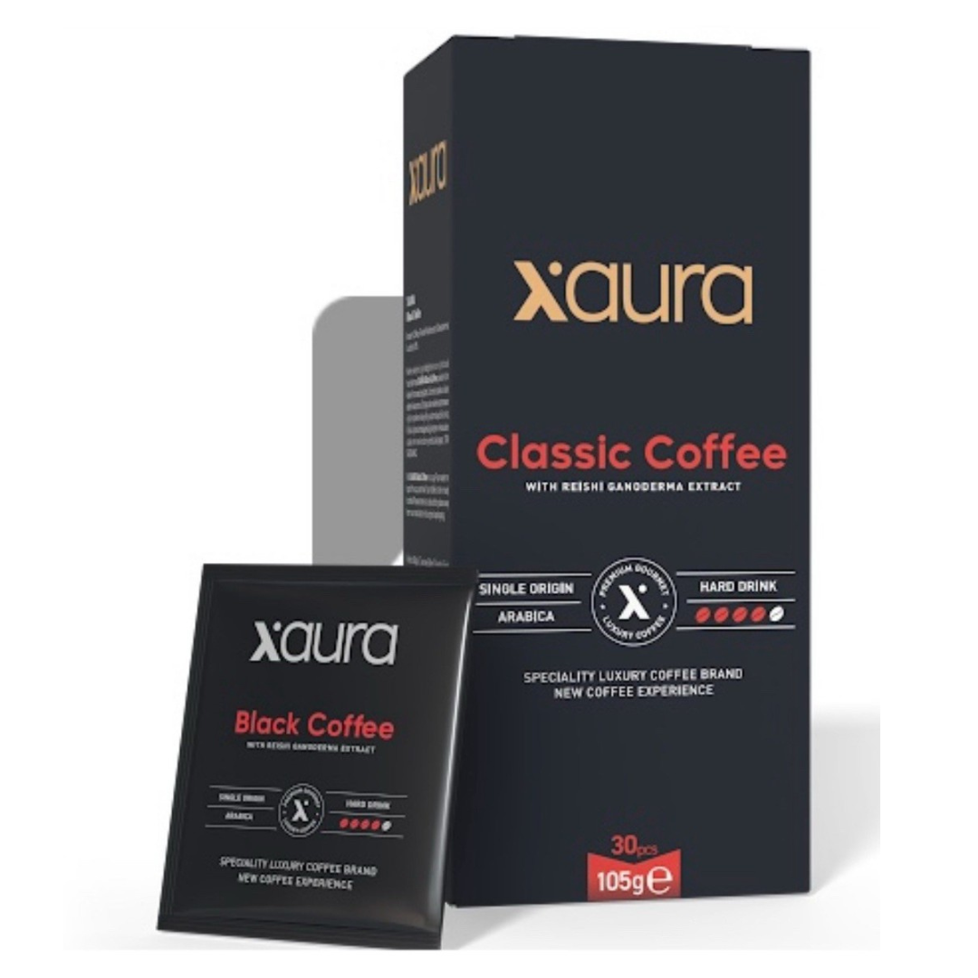 Xaura Black Coffe (Ganoderma Reishi Mushroom)